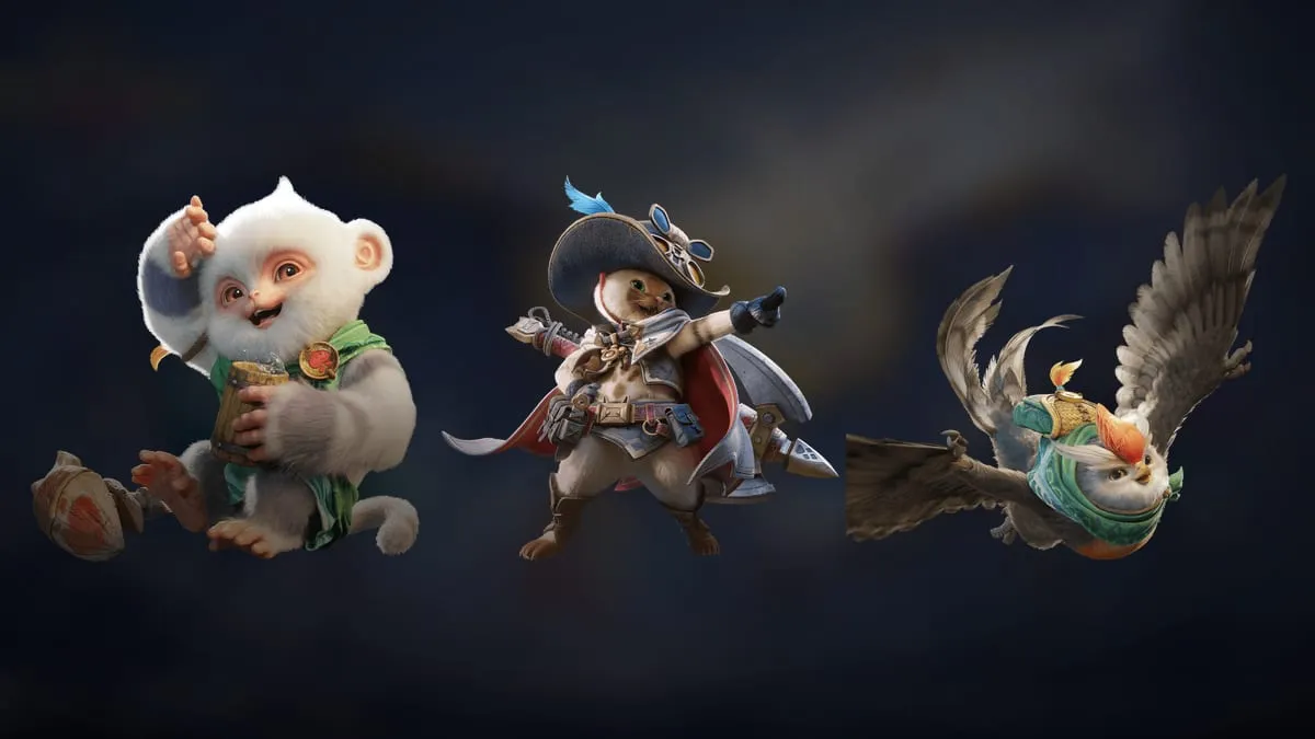 Monster Hunter Outlanders Buddies: Palico, Rutaco and Trillan