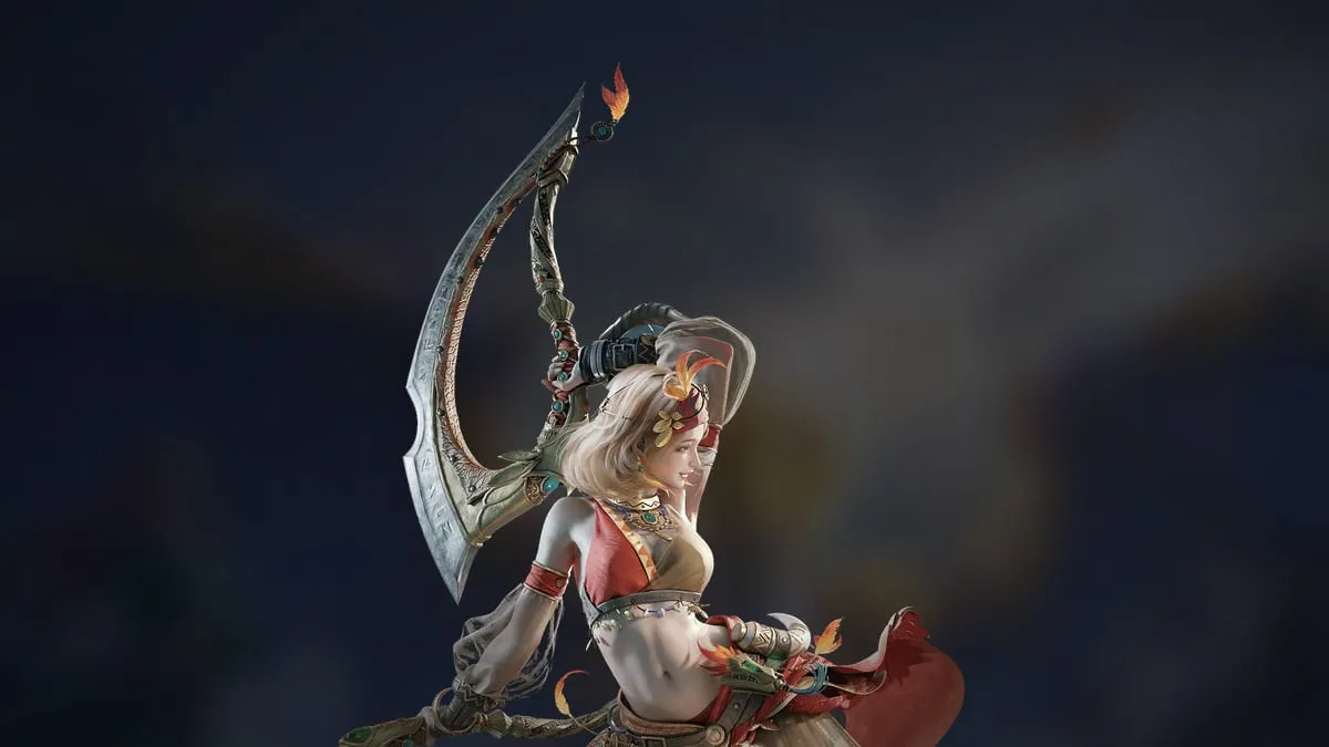 Raya in Monster Hunter Outlanders: Weapon, Class and Skills