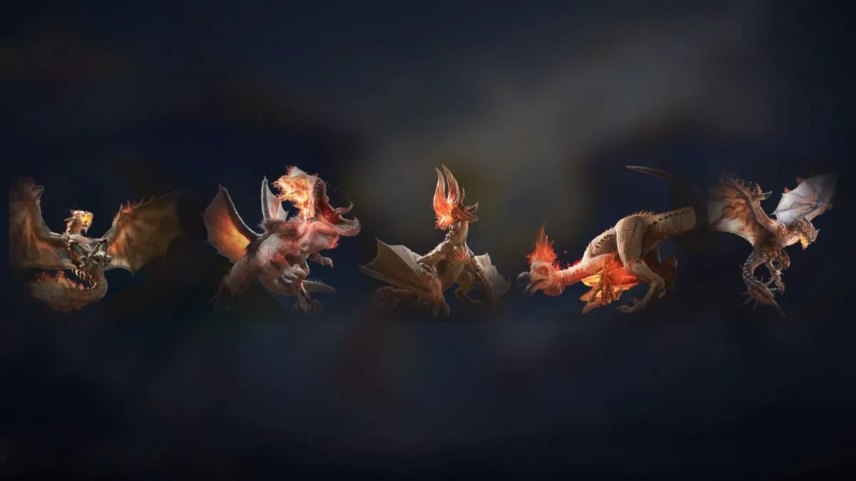 Radiant Species in Monster Hunter Outlanders: All Confirmed Monsters