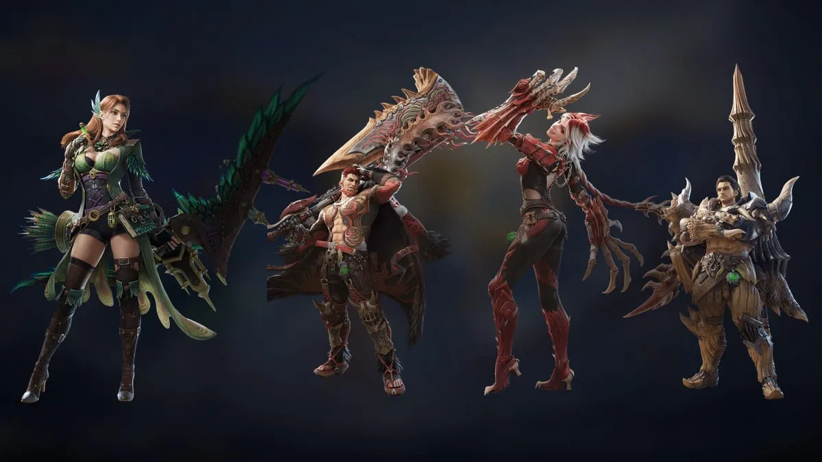 Monster Hunter Outlanders Weapons: All 7 Launch Weapon Types