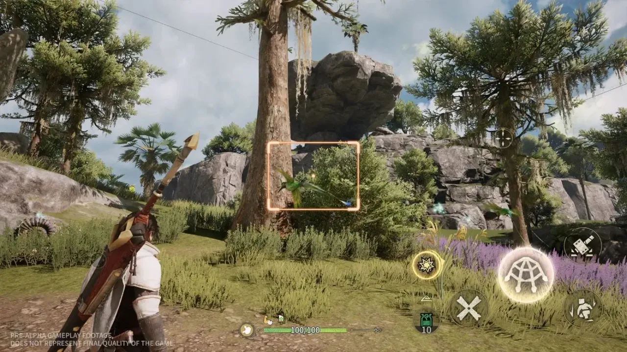 Capturing endemic life in Monster Hunter Outlanders