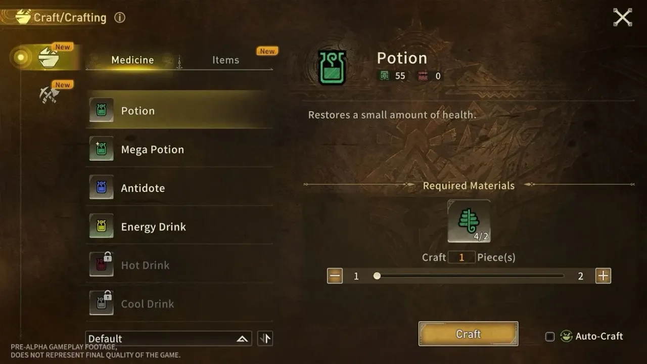 Item crafting