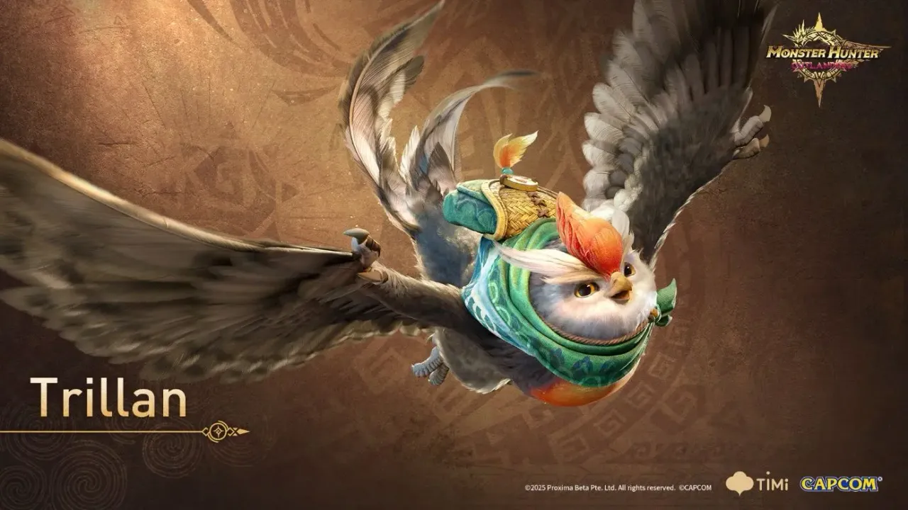 The Trillan Buddy in Monster Hunter Outlanders